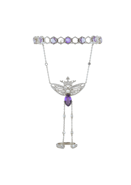 "Queen bee" bracelet Silver
