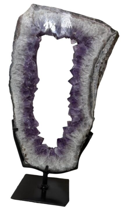 Aro Con Base amethyst stone