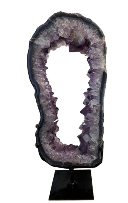 Amethyst with base