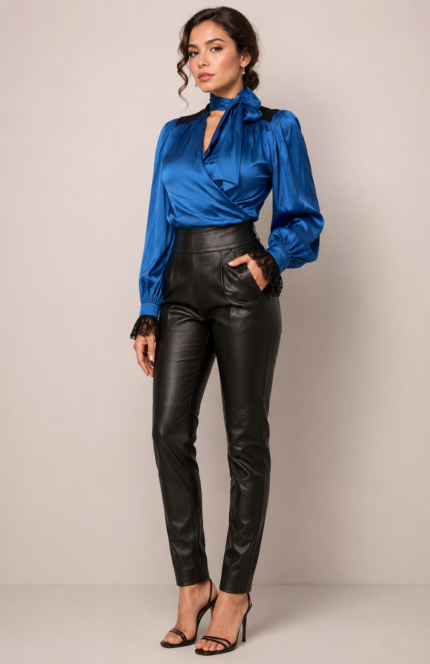 "Amethyst serenity" High Waisted pants